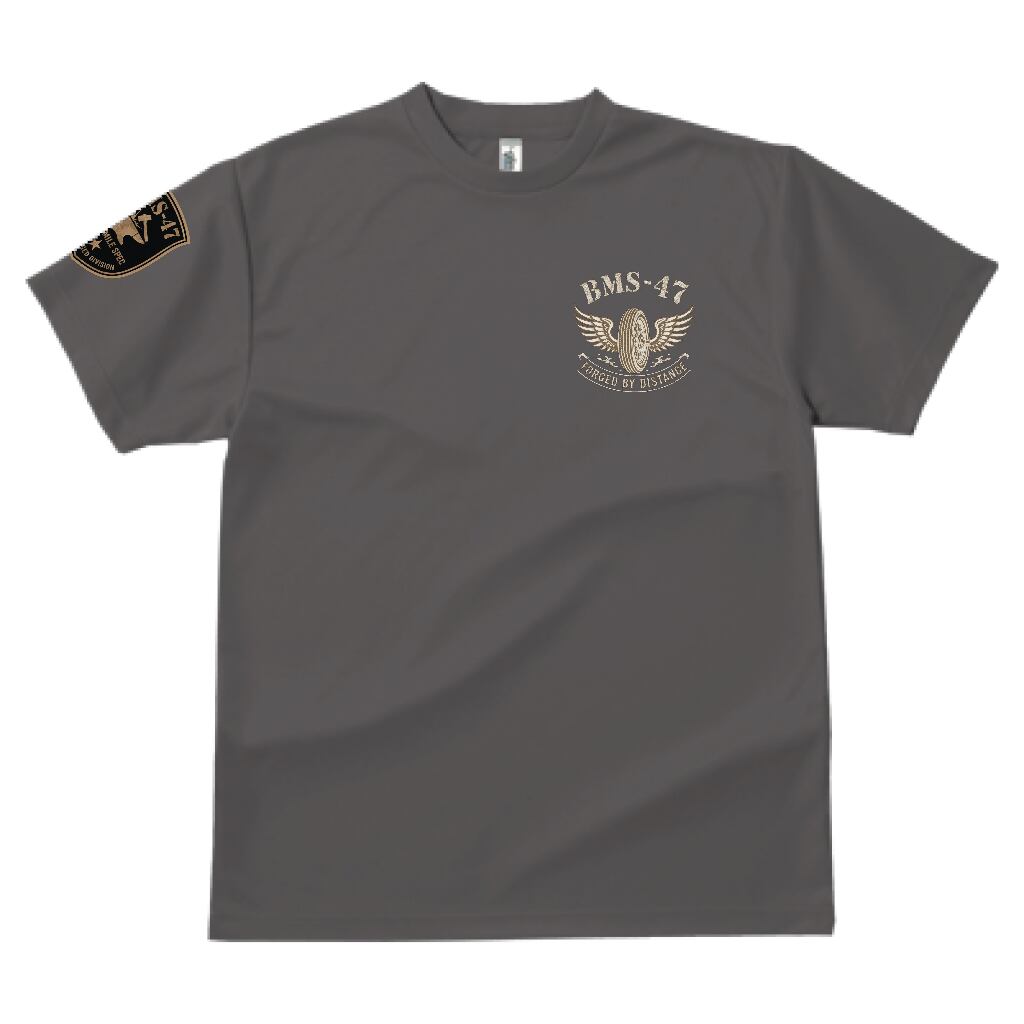 BMS-47 ROAD FORGED TEE / 「47」/灰