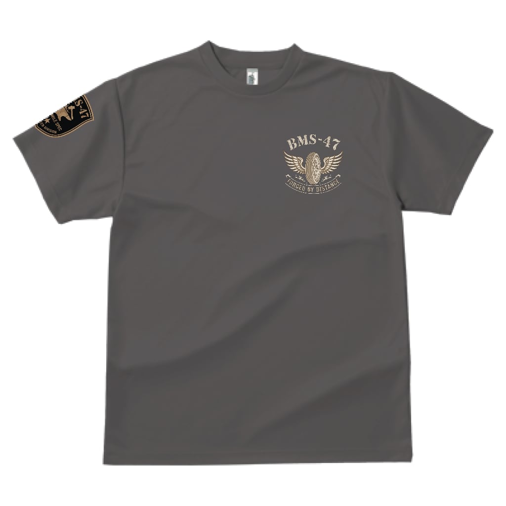 BMS-47 ROAD FORGED TEE / 「47」/灰