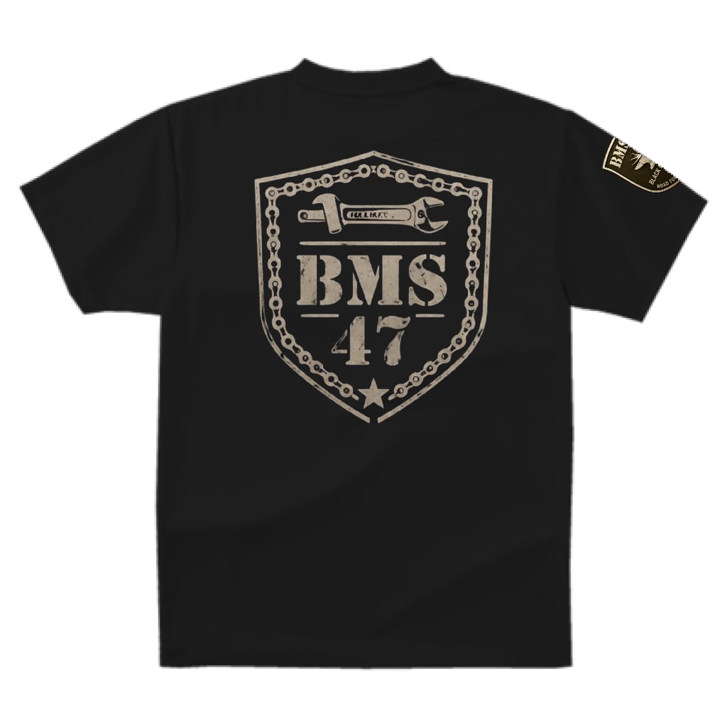 BMS-47 TOOL SHIELD DRY TEE/黒
