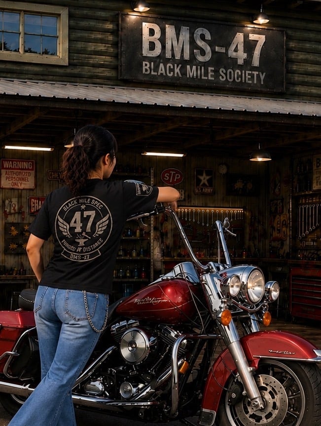 BMS-47 FORGED BY DISTANCE TEE／黒