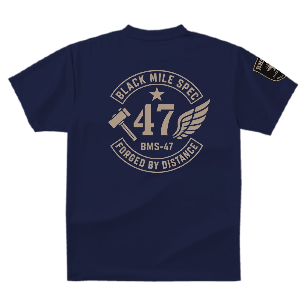BMS-47 FORGED BY DISTANCE TEE/紺