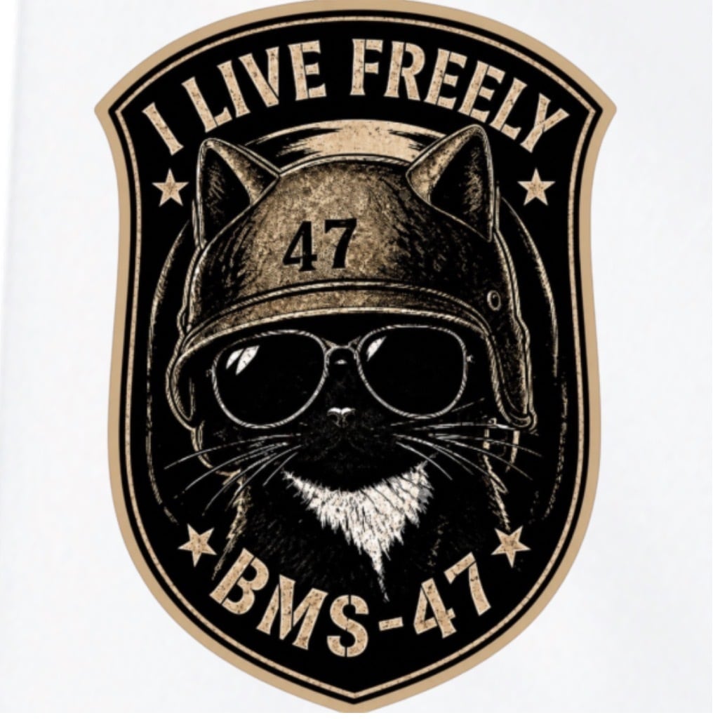 BMS-47 CAT 47 DRY TEE/白