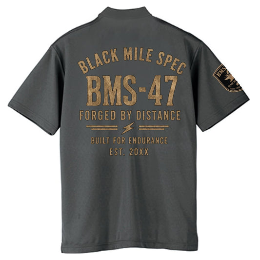 BMS-47 MILE MARK ドライポロシャツ