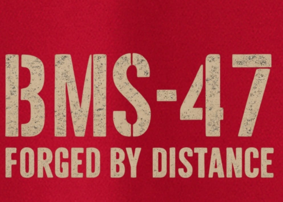 BMS-47 FORGED BY DISTANCE TEE／赤