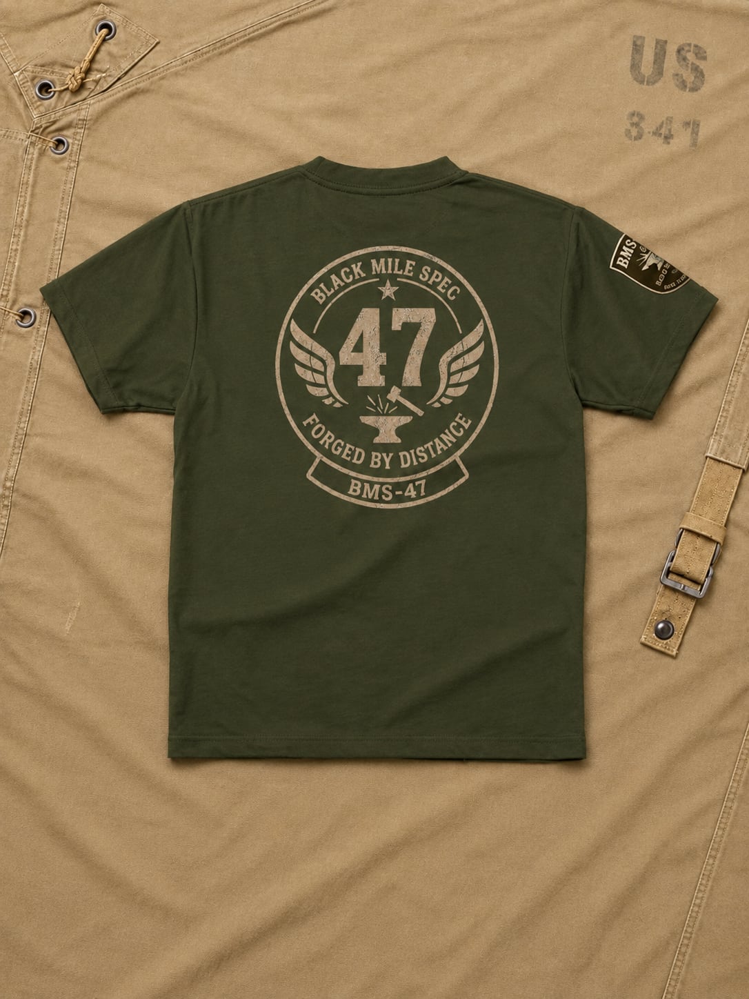 BMS-47 FORGED BY DISTANCE TEE／緑