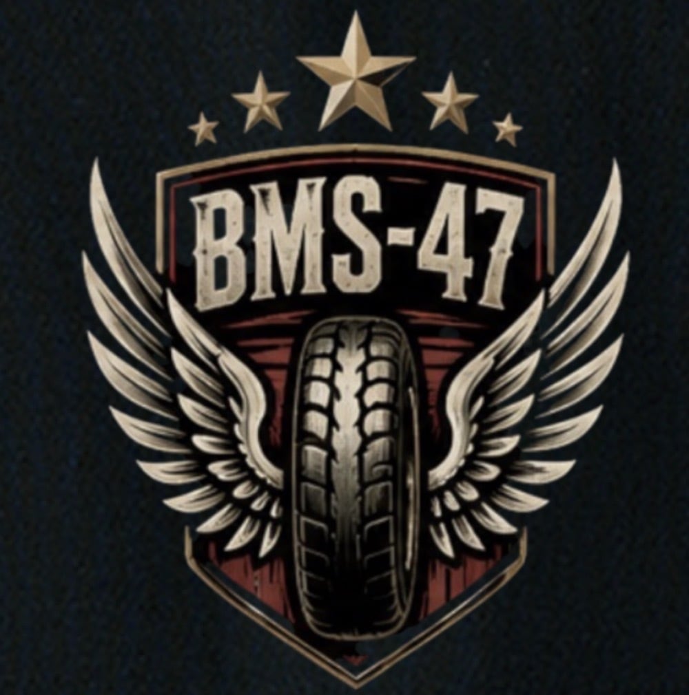 BMS-47 Live to Ride TEE/黒
