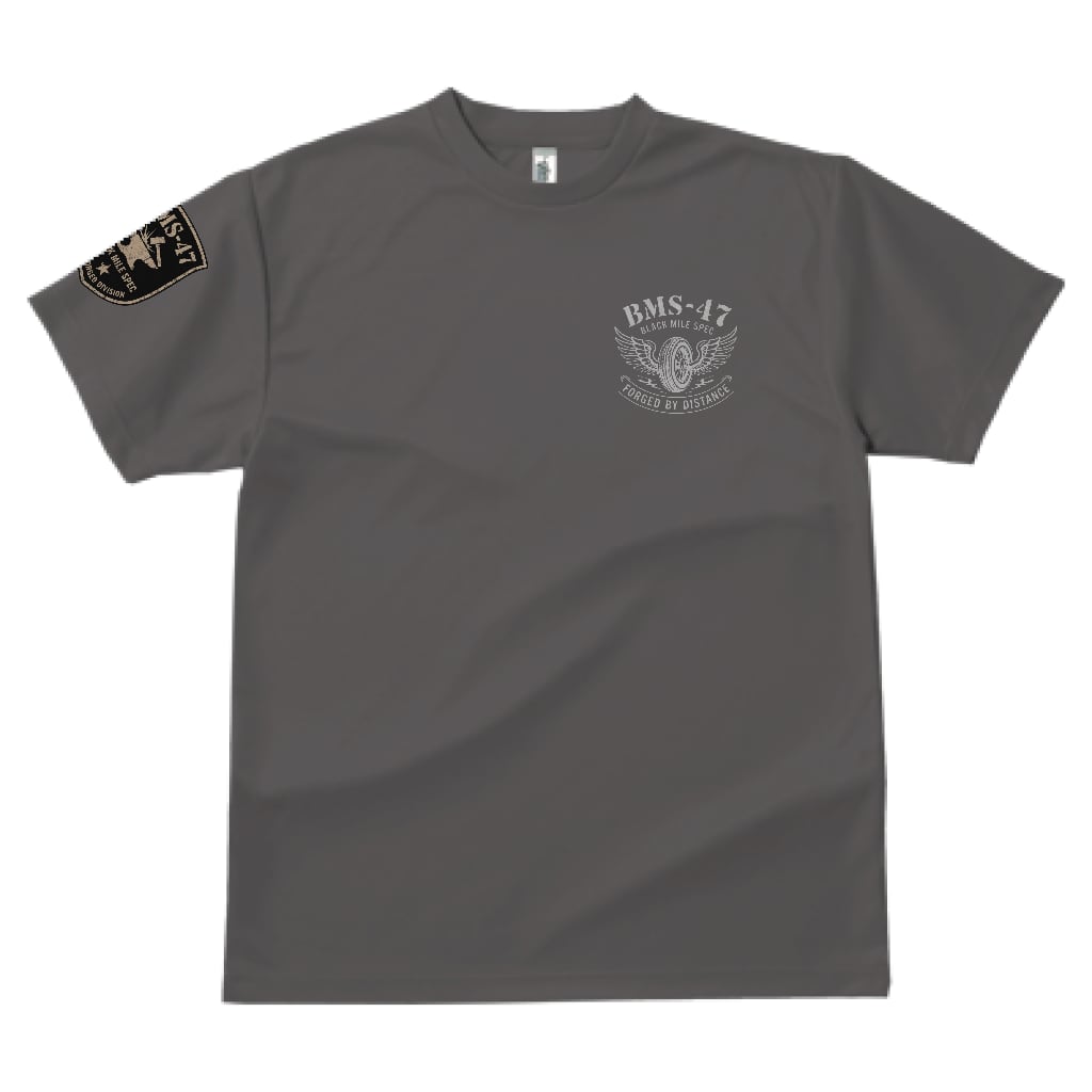 BMS-47 ROAD FORGED TEE /「47」/灰