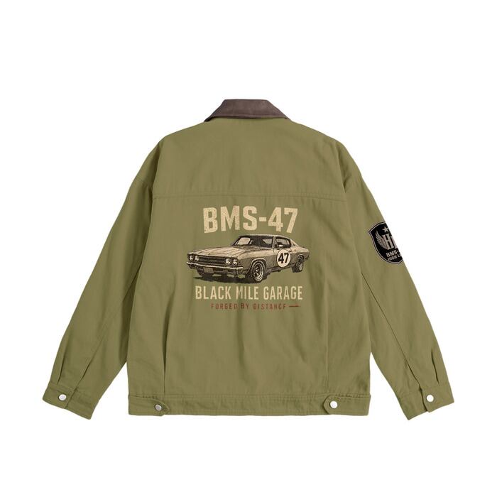 BMS-47 HIGH LINE BLACK MILE GARAGE 47 JACKET