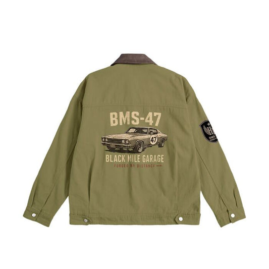 BMS-47 HIGH LINE BLACK MILE GARAGE 47 JACKET