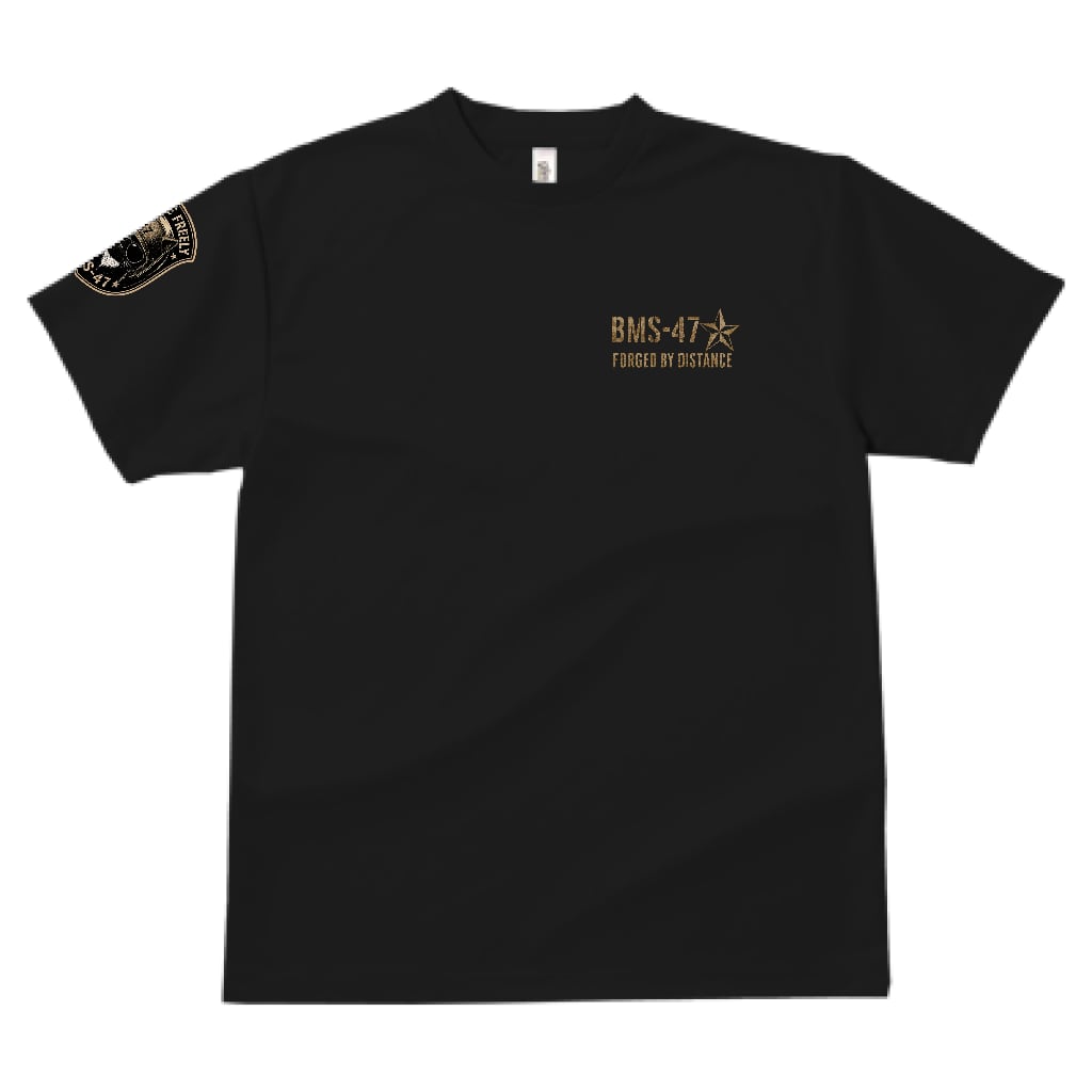 BMS-47 CLASSIC GARAGE CAT TEE/黒