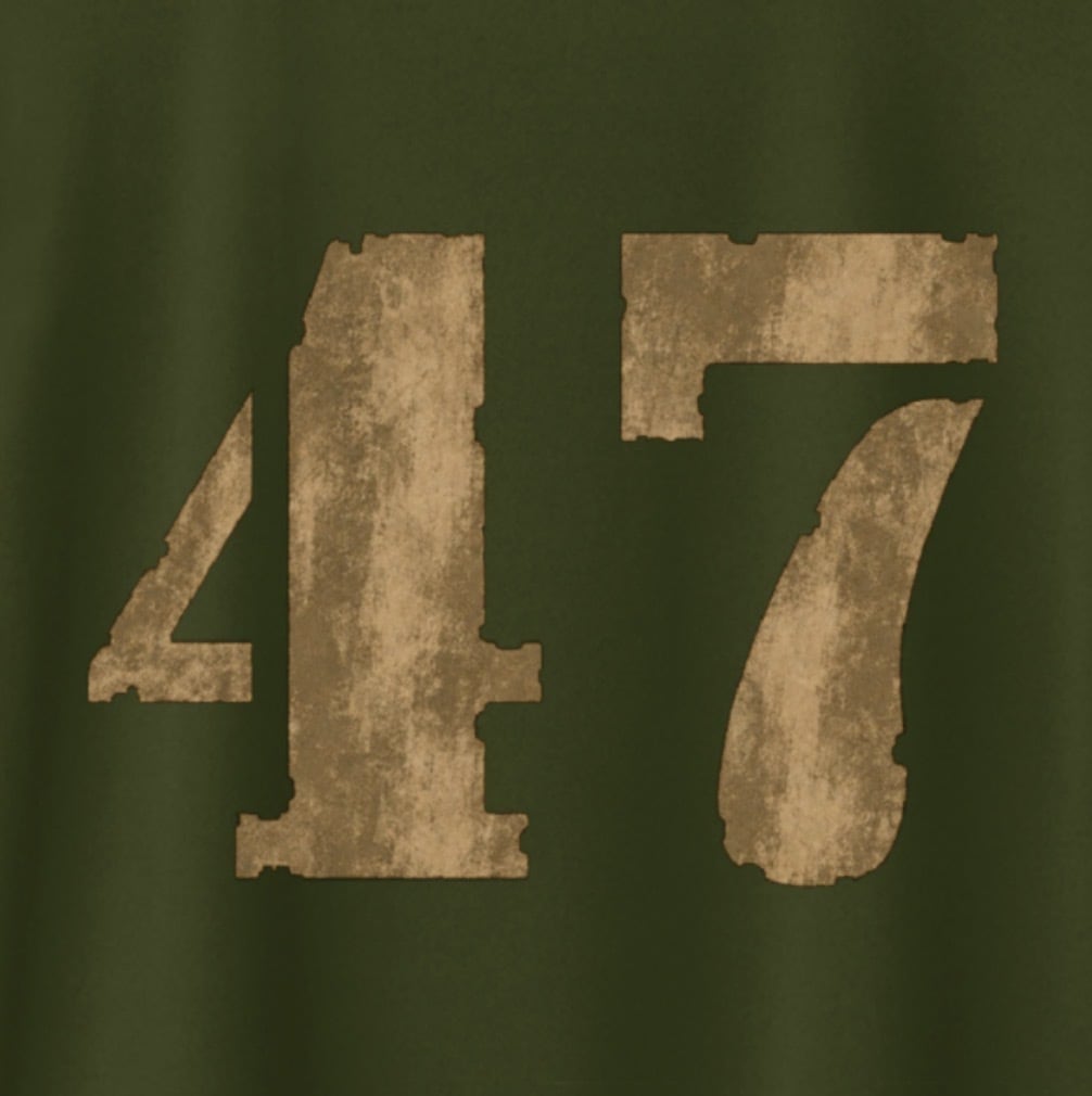 BMS-47 ROAD FORGED TEE / 「47」/緑