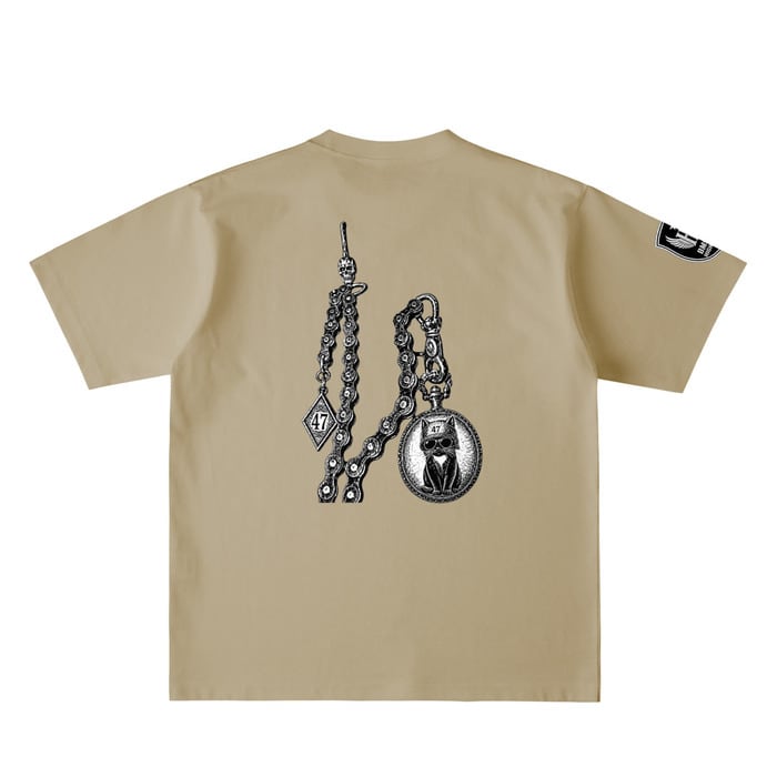 BMS-47 HIGH LINE 47 POCKET WATCH CAT TEE
