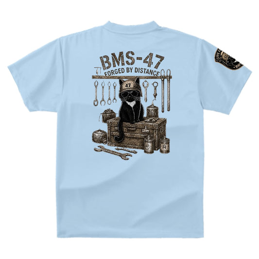 HANGAR TOOLS CAT TEE / 水色