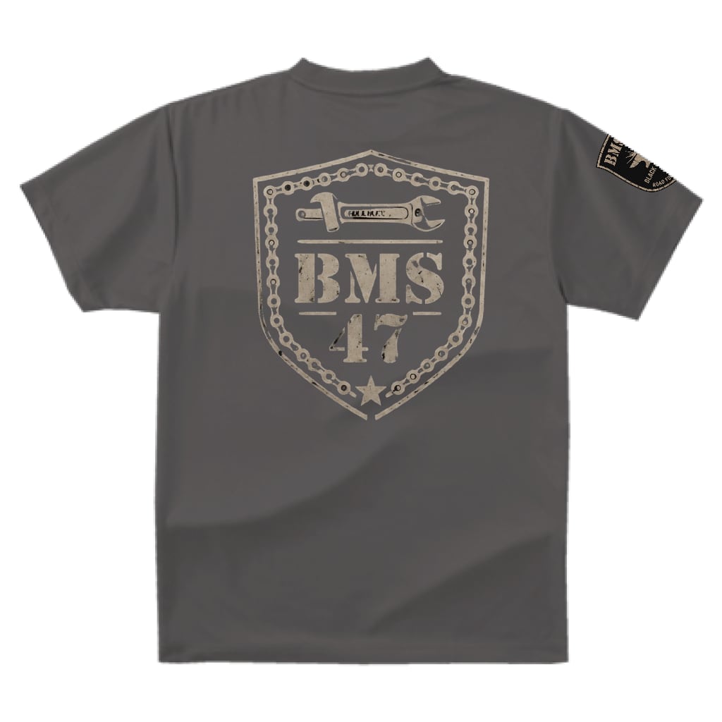 BMS-47 TOOL SHIELD DRY TEE/灰