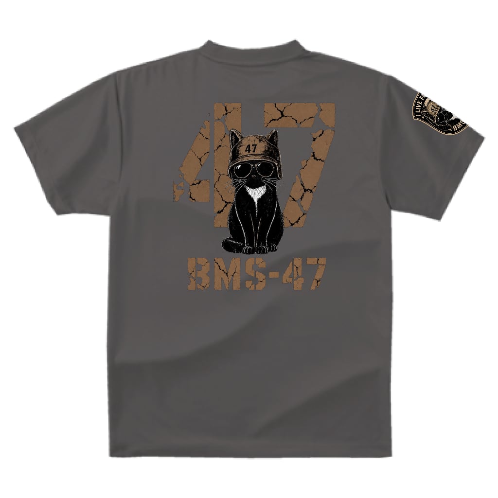 BMS-47 CAT 47 DRY TEE/灰