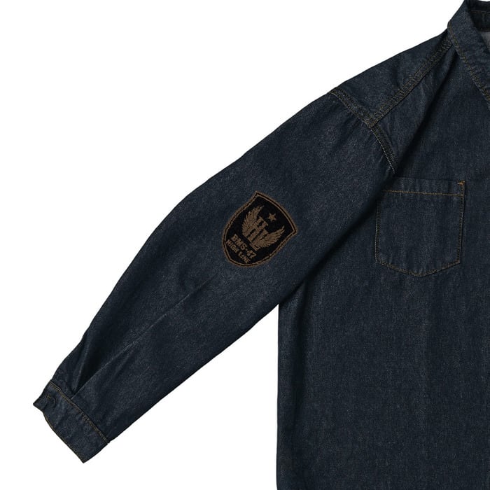 BMS-47 HIGH LINE QUARTER MILE WORKS DENIM SHIRT