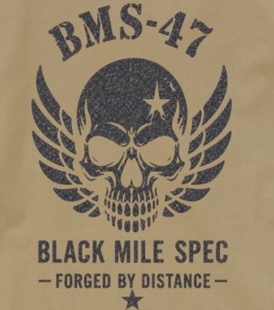 BMS-47 SKULL COACH JACKET/サンド