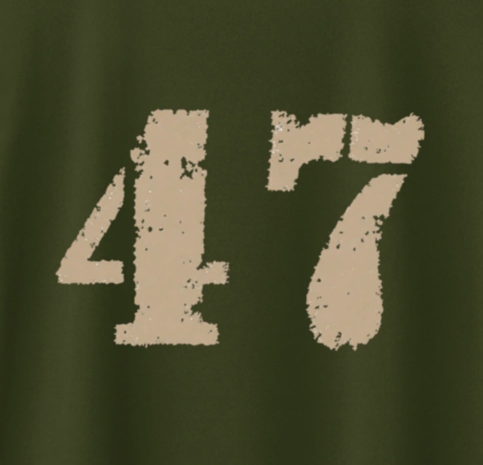 BMS-47 ROAD FORGED TEE /「47」/緑