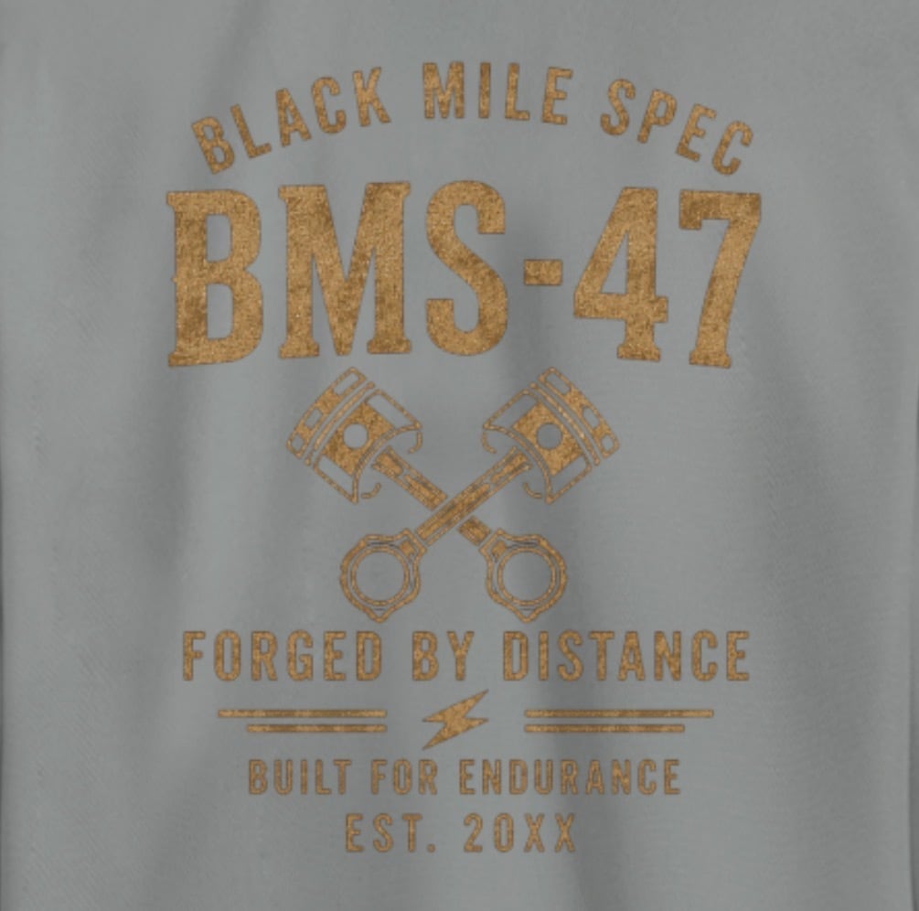 BMS-47 TWIN PISTON ドライロングスリーブポロシャツ