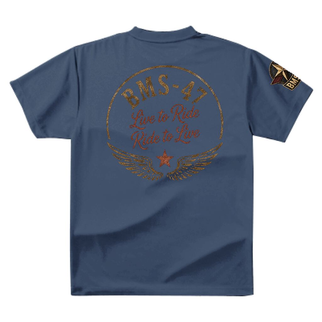 BMS-47 Live to Ride TEE/青