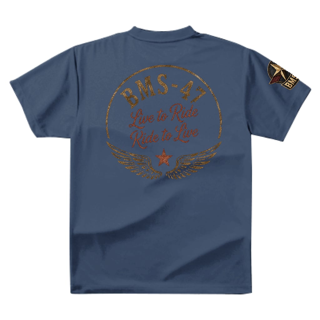 BMS-47 Live to Ride TEE/青