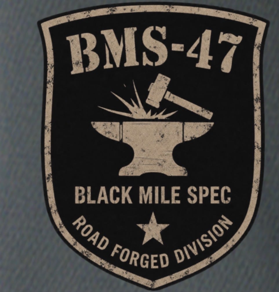 BMS-47 ROAD FORGED TEE /「47」/灰