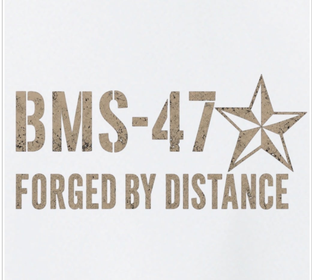 BMS-47 BLACK MILE SPEC TEE “BLACK CAT”／白
