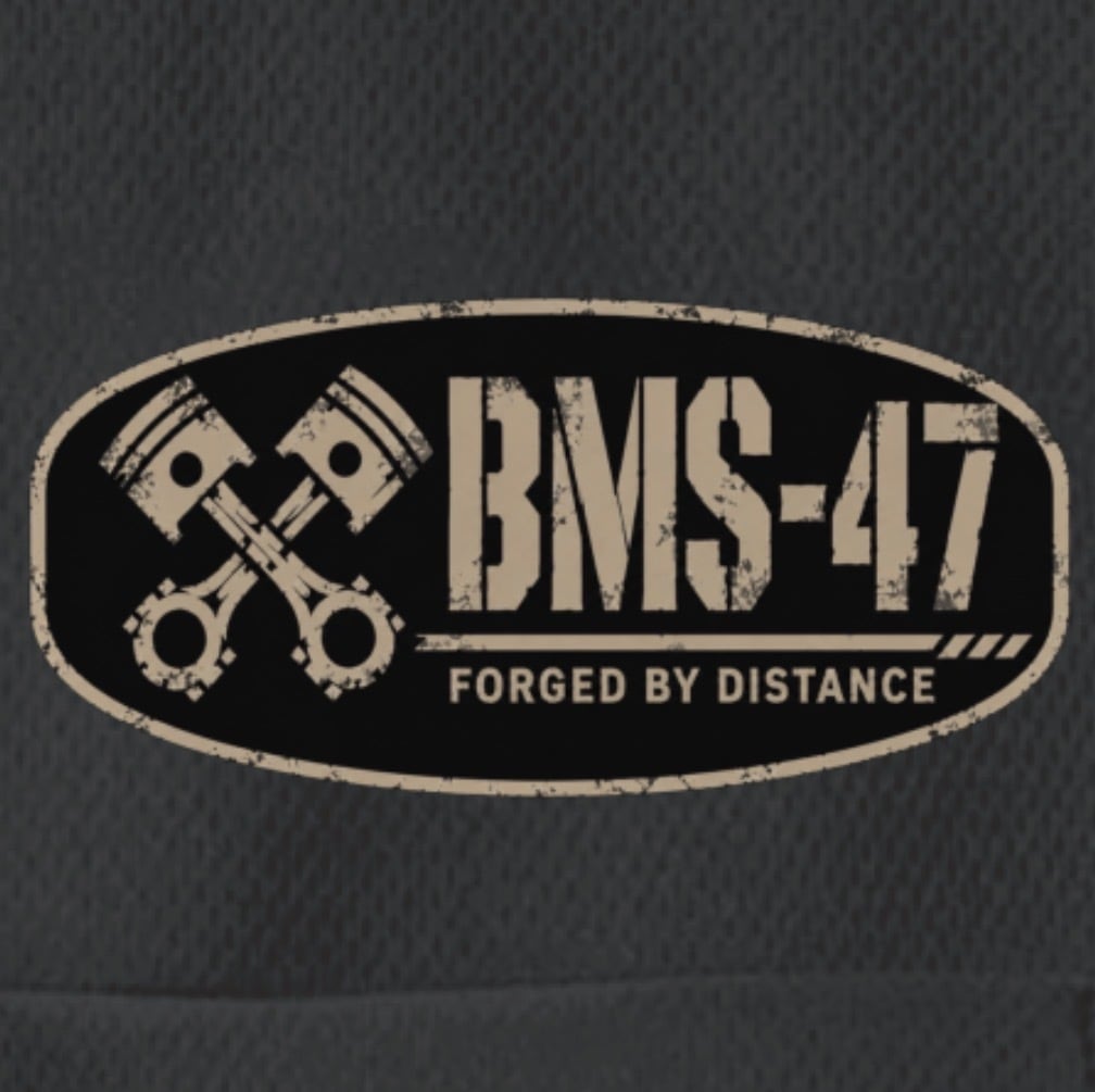 BMS-47 CROSS WRENCH ドライロングスリーブポロシャツ