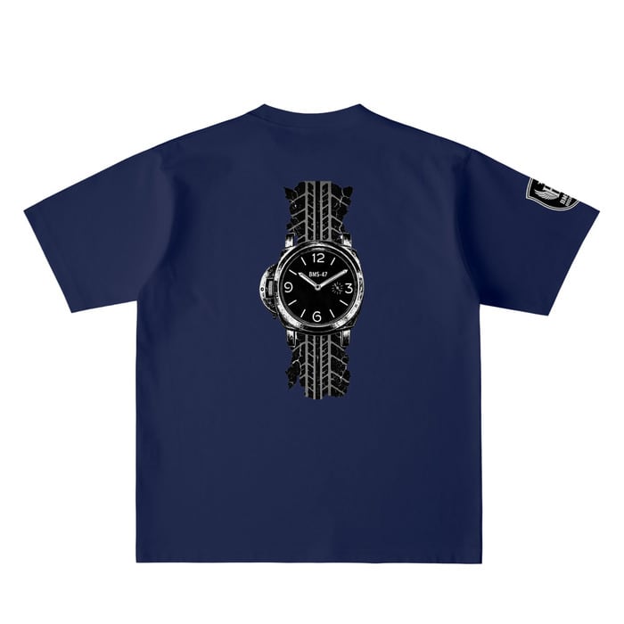 BMS-47 HIGH LINE TIME & MILES TEE