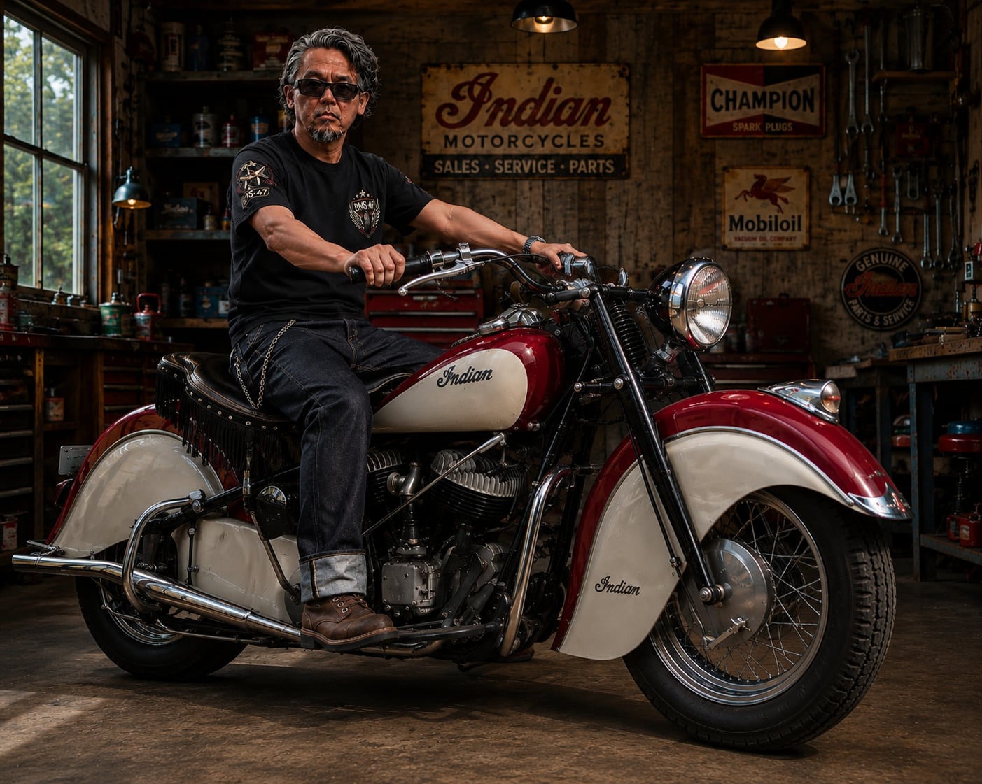 BMS-47 BUILT FOR THE ROAD TEE/黒