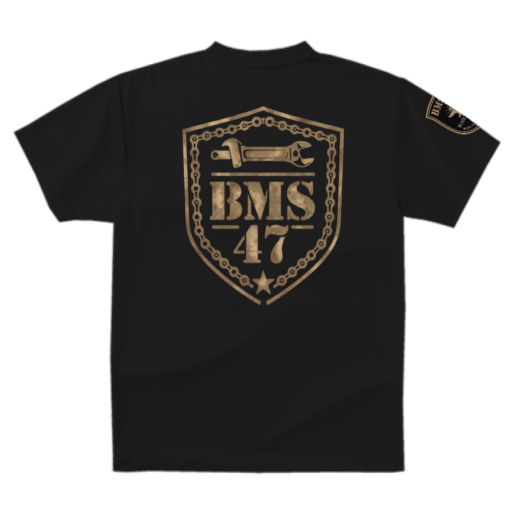 BMS-47 TOOL SHIELD DRY TEE/黒