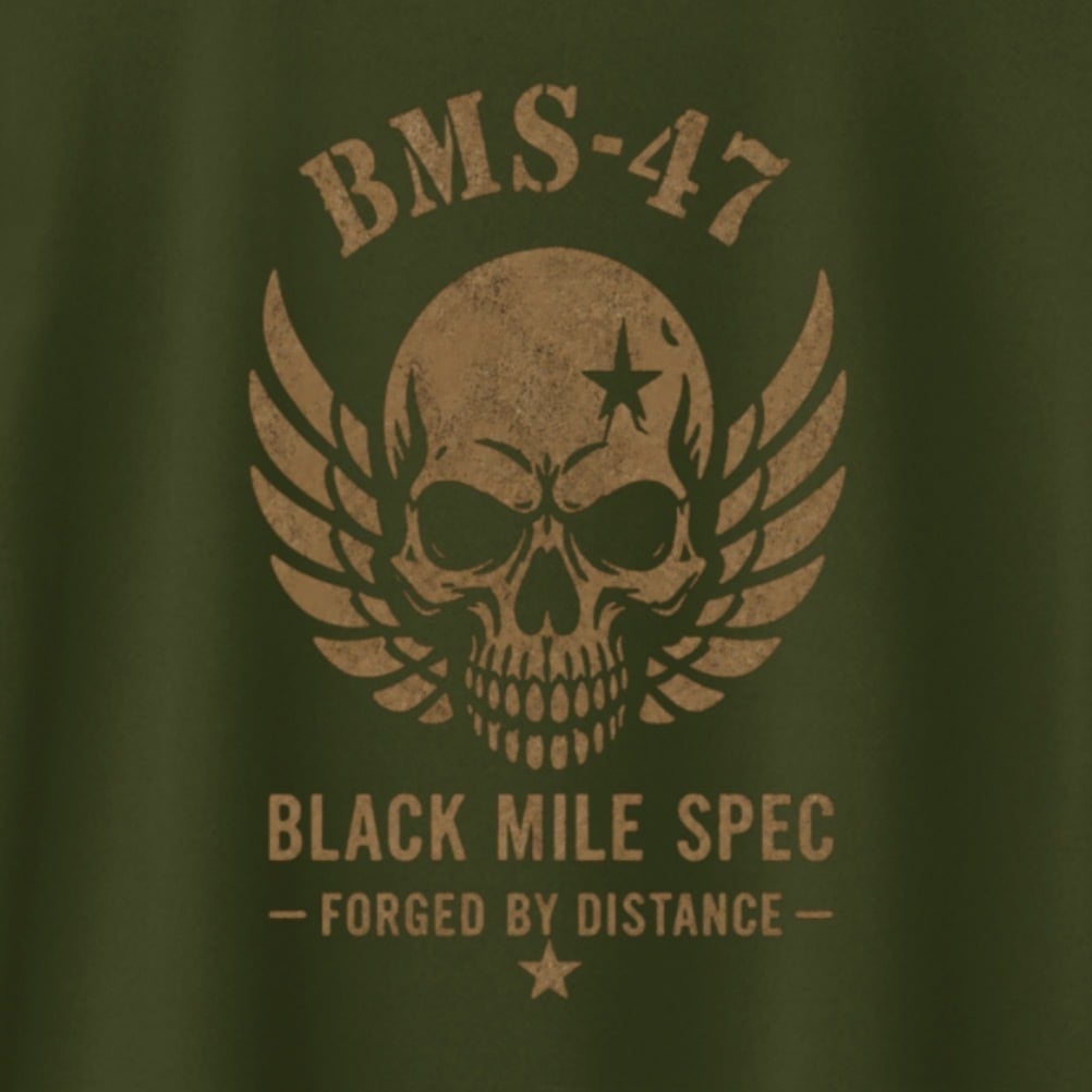 BLACK MILE SKULL TEE/ 緑