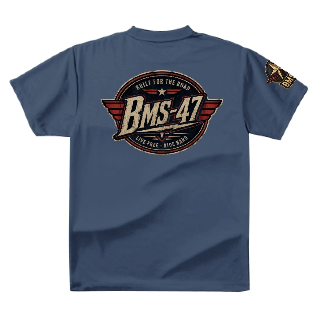 BMS-47 BUILT FOR THE ROAD TEE/青