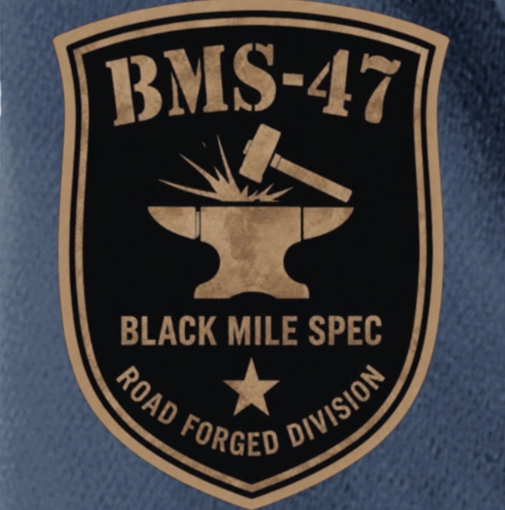 BLACK MILE SPEC TEE/青