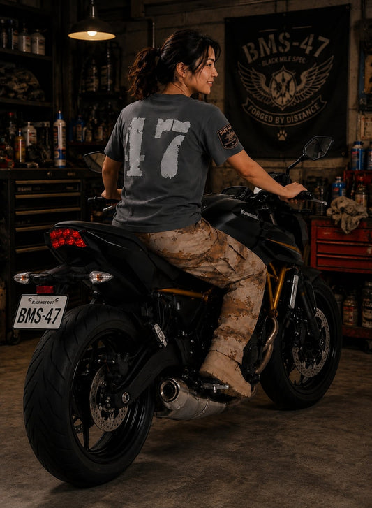 BMS-47 ROAD FORGED TEE /「47」/灰