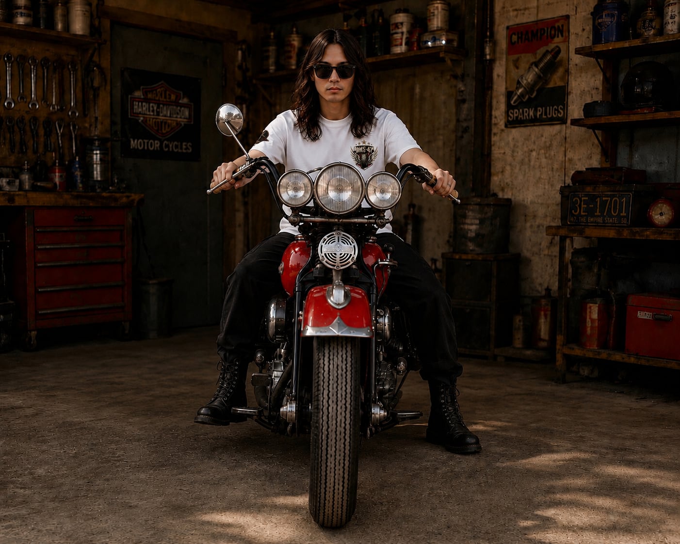 BMS-47 Live to Ride TEE／白