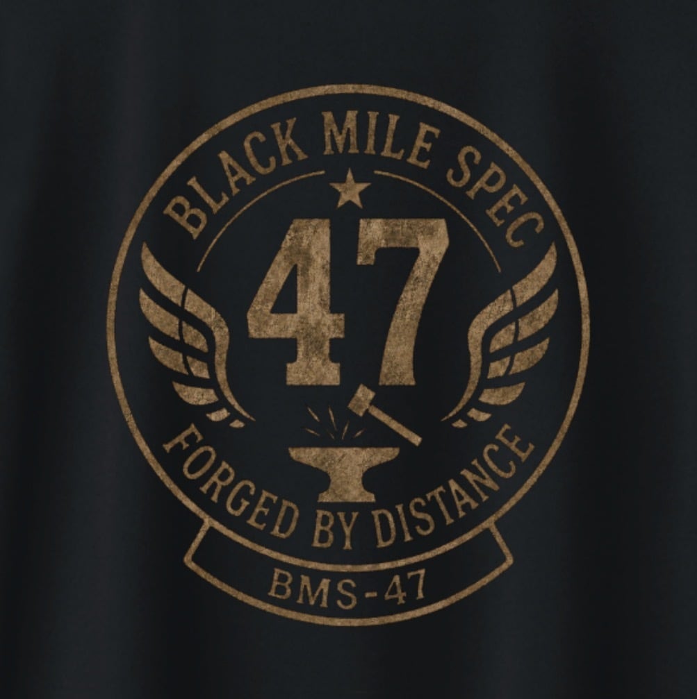 BMS-47 FORGED BY DISTANCE TEE／黒