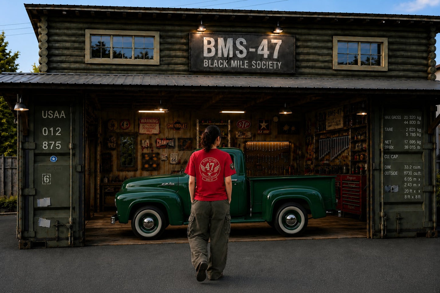 BMS-47 FORGED BY DISTANCE TEE／赤