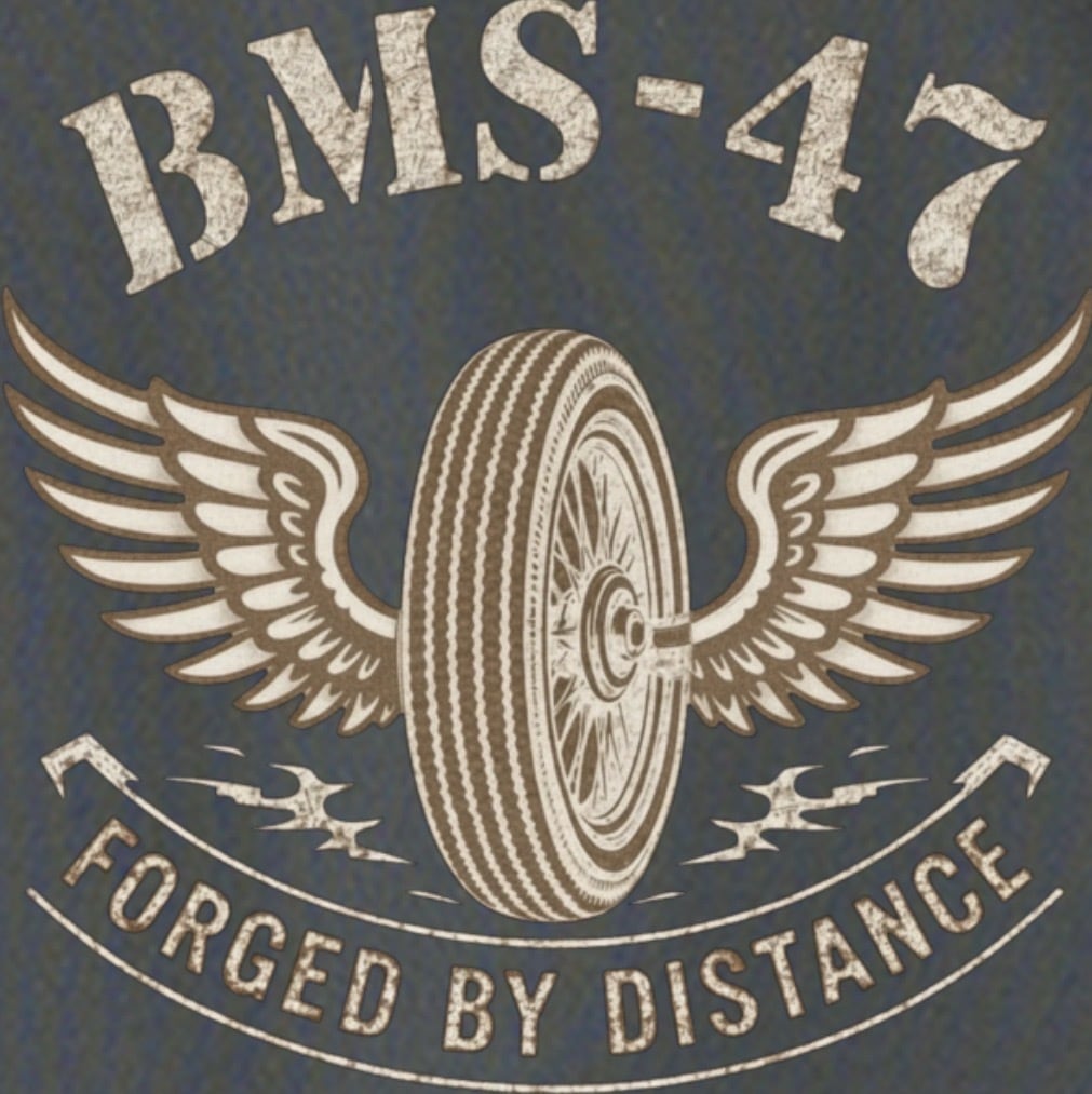 BMS-47 ROAD FORGED TEE / 「47」/灰