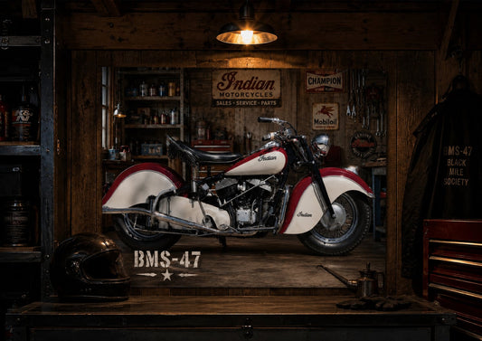 Heritage Indian Garage ? A2 Poster