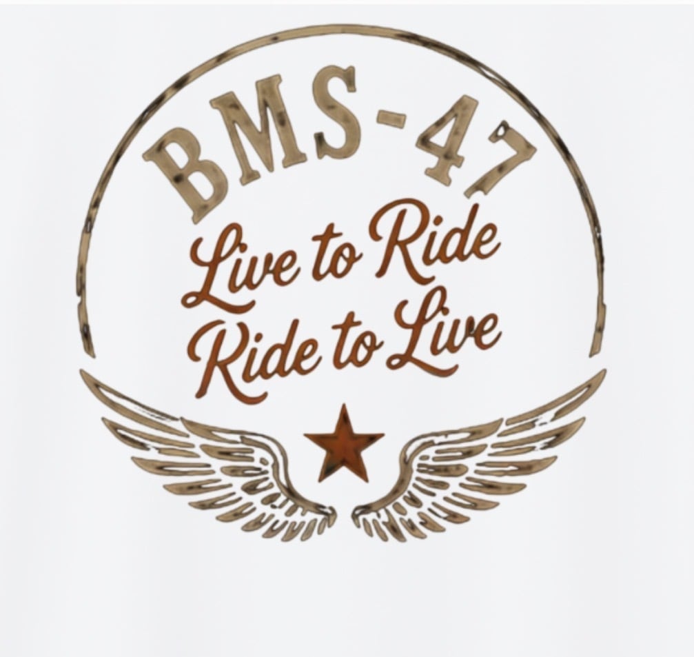 BMS-47 Live to Ride TEE／白