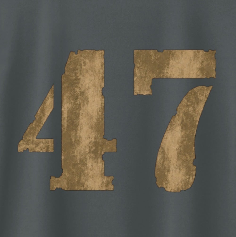 BMS-47 ROAD FORGED TEE / 「47」/灰