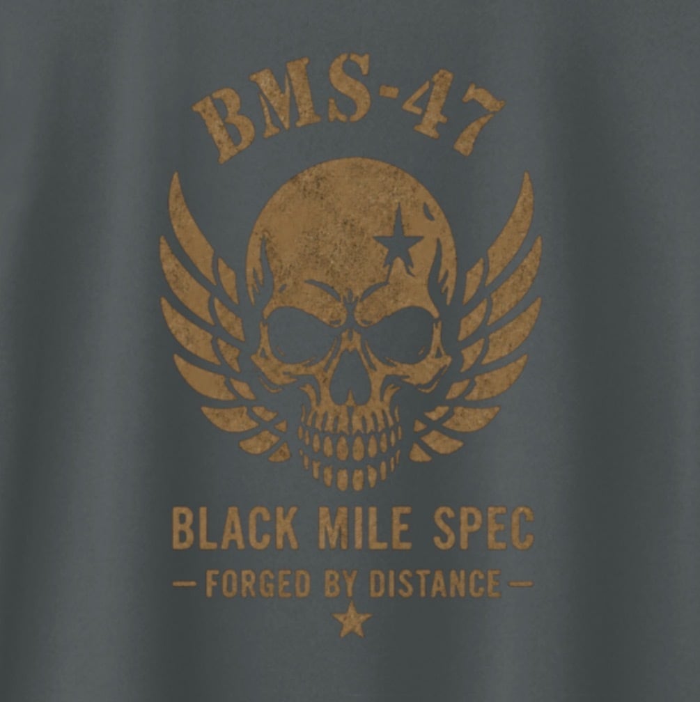 BLACK MILE SKULL TEE/ 灰