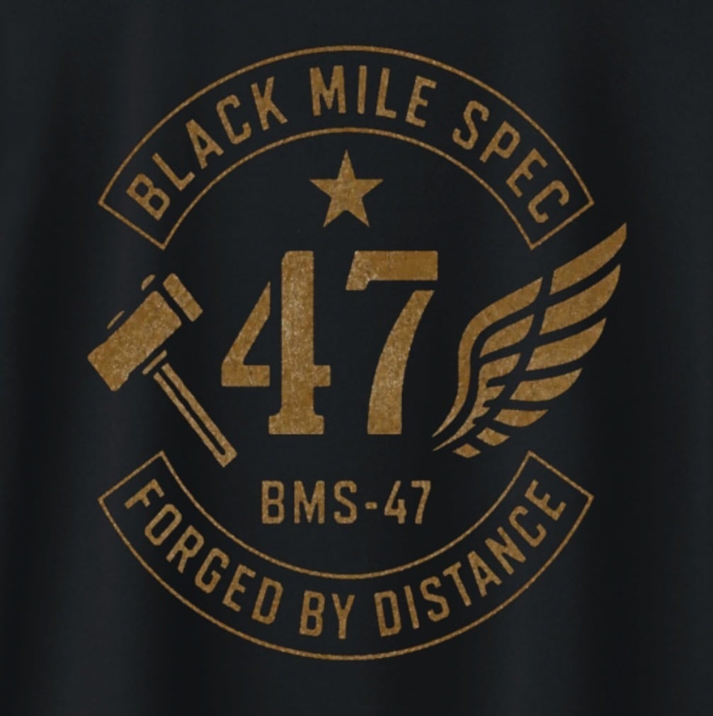 BMS-47 FORGED BY DISTANCE TEE/黒