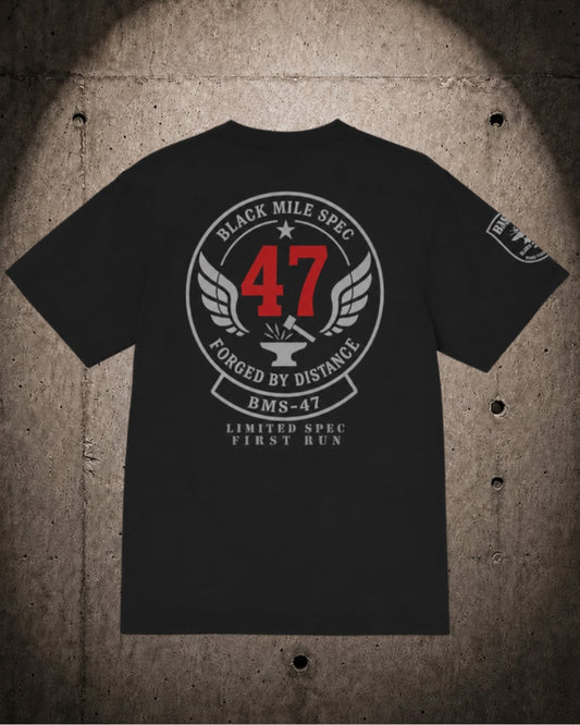 LIMITED SPEC “STEEL RUN”TEE/黒