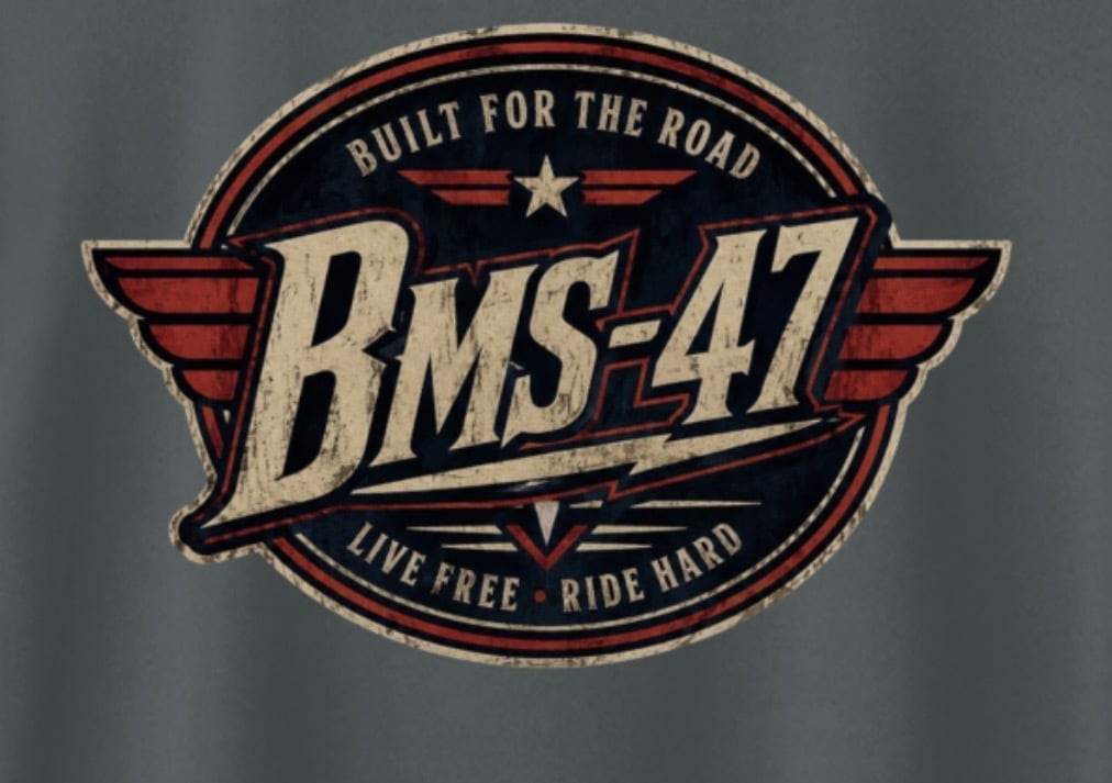 BMS-47 BUILT FOR THE ROAD TEE/灰