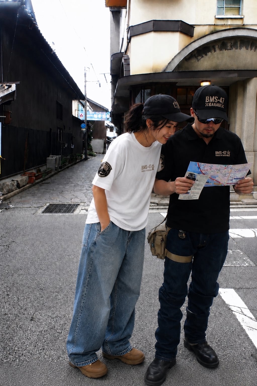 BMS-47 I LIVE FREELY CAT TEE／白