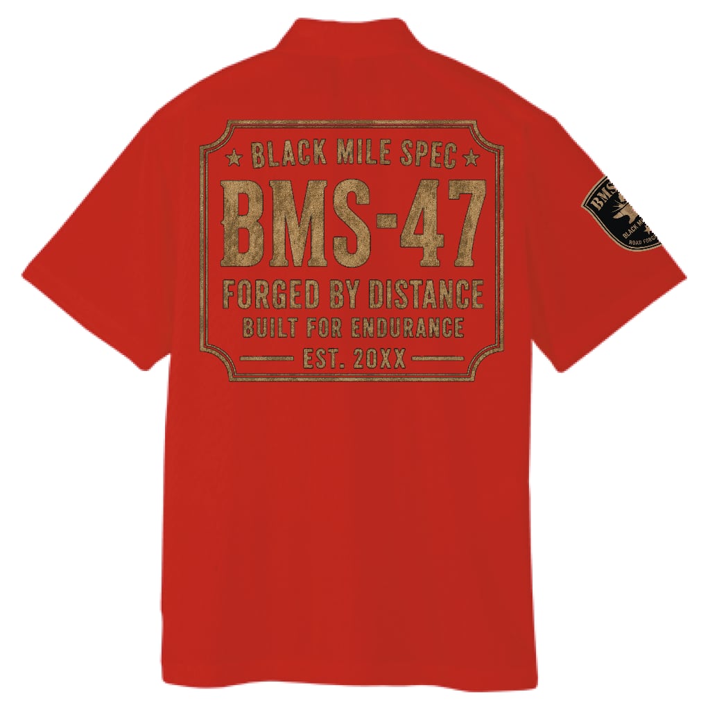 BMS-47 GARAGE SIGN ドライポロシャツ