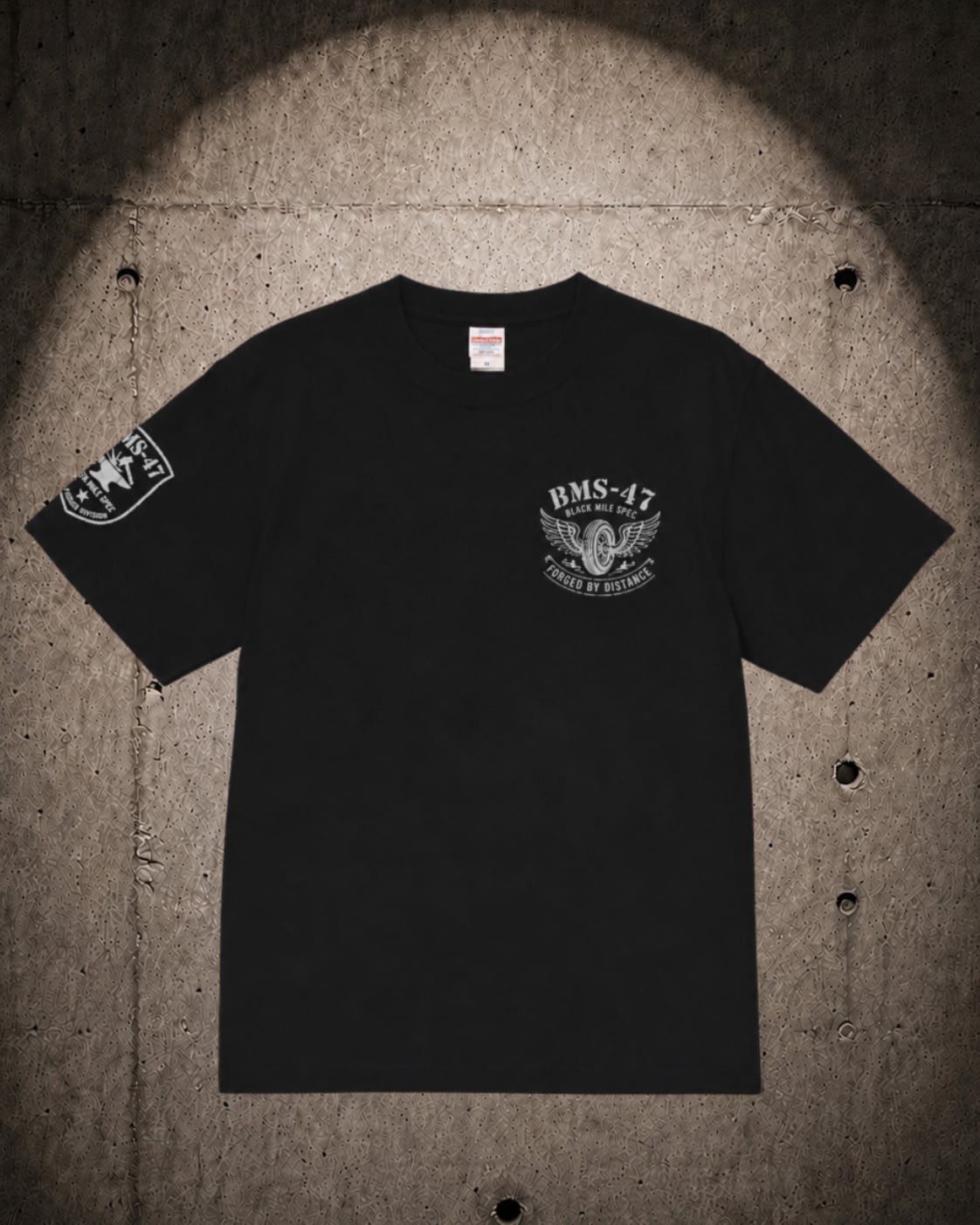 LIMITED SPEC “STEEL RUN”TEE/黒