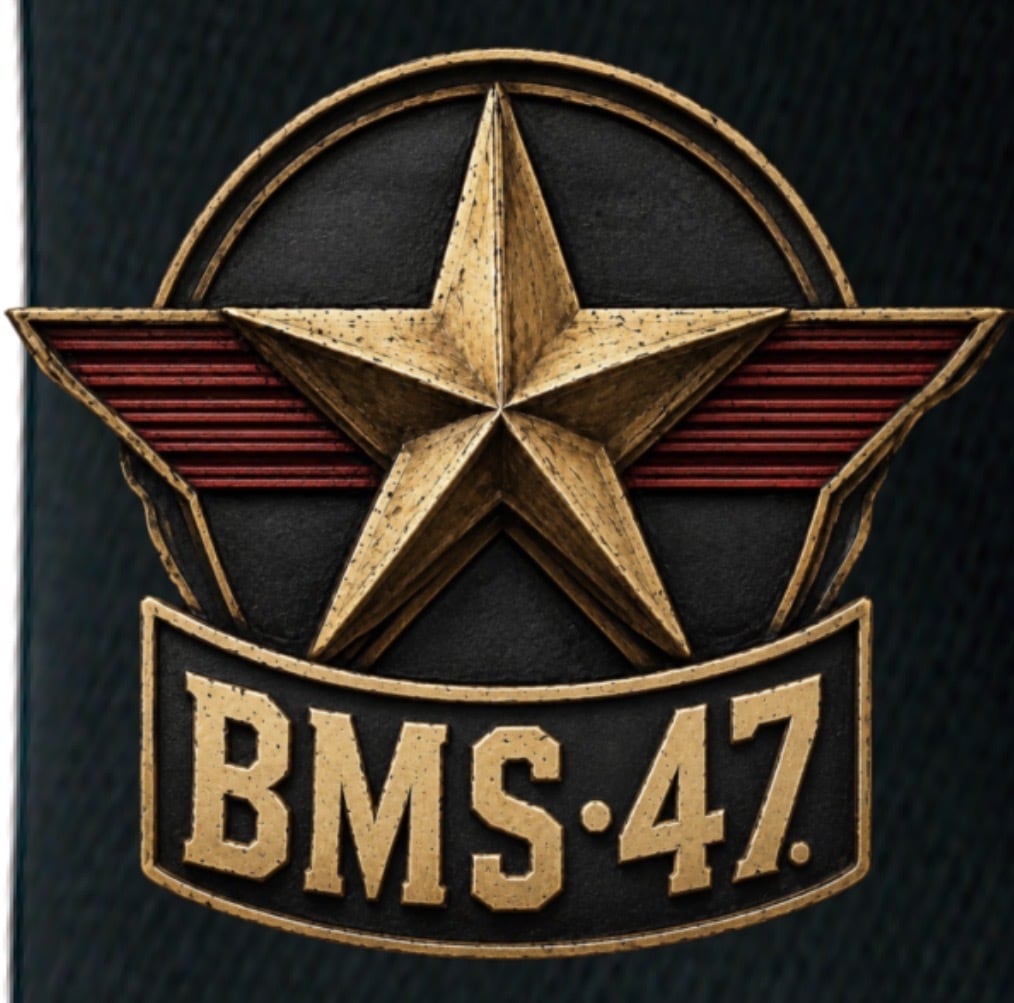 BMS-47 Live to Ride TEE/黒